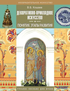 Владимир Кошаев Декоративно-прикладное искусство. Понятия. Этапы развития. Учебное пособие для вузов обложка книги