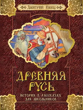 Дмитрий Емец Древняя Русь. История в рассказах для школьников обложка книги