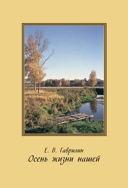 Евгений Гаврилин Осень жизни нашей обложка книги