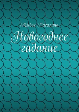 Жибек Тагалина Новогоднее гадание обложка книги