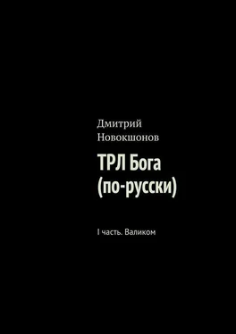 Дмитрий Новокшонов ТРЛ Бога (по-русски). I часть. Валиком обложка книги