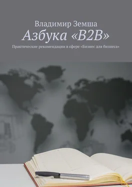 Владимир Земша Азбука «B2B». Практические рекомендации в сфере «Бизнес для бизнеса» обложка книги