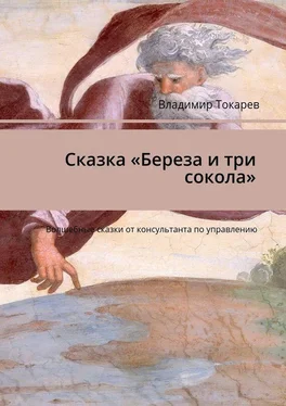 Владимир Токарев Сказка «Береза и три сокола». Волшебные сказки от консультанта по управлению обложка книги