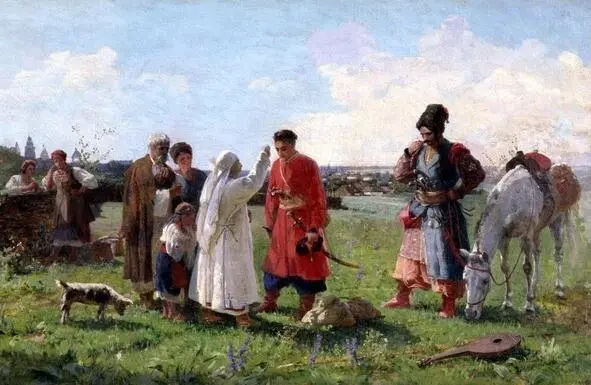 Сластион А Г Проводы на сечь фрагмент 1898 г На Русси меж лет течений - фото 28