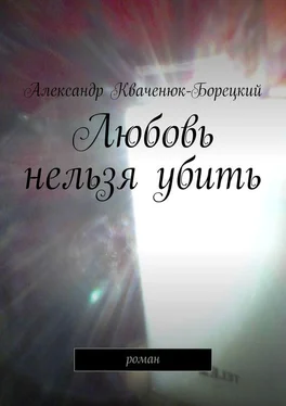 Александр Кваченюк-Борецкий Любовь нельзя убить. роман обложка книги