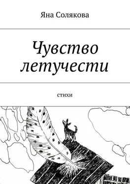 Яна Солякова Чувство летучести. стихи обложка книги