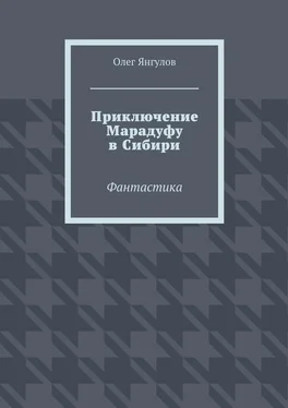 Олег Янгулов Приключение Марадуфу в Сибири. Фантастика обложка книги