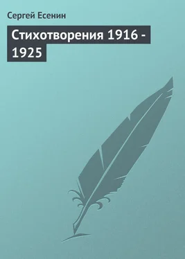 Сергей Есенин Стихотворения 1916 - 1925 обложка книги