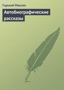 Горький Максим Автобиографические рассказы обложка книги