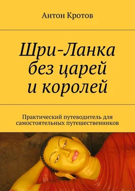 Антон Кротов Шри-Ланка без царей и королей. Практический путеводитель для самостоятельных путешественников обложка книги