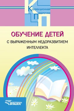 Коллектив авторов Обучение детей с выраженным недоразвитием интеллекта обложка книги