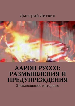 Дмитрий Литвин Аарон Руссо: размышления и предупреждения. Эксклюзивное интервью обложка книги