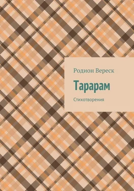 Родион Вереск Тарарам. Стихотворения обложка книги