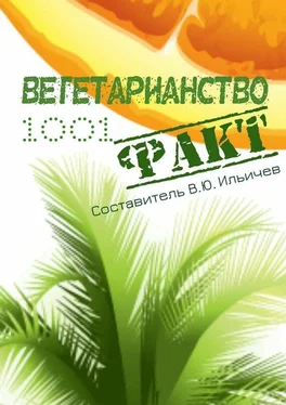 Array Коллектив авторов Вегетарианство. 1001 факт обложка книги