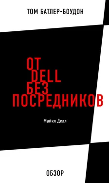 Том Батлер-Боудон От Dell без посредников. Майкл Делл (обзор) обложка книги