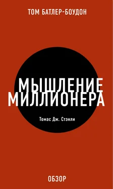 Том Батлер-Боудон Мышление миллионера. Томас Дж. Стэнли (обзор) обложка книги