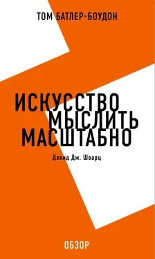 Том Батлер-Боудон Искусство мыслить масштабно. Дэвид Дж. Шварц (обзор) обложка книги