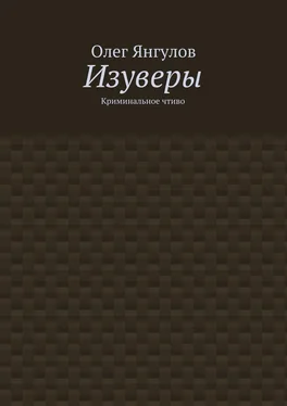 Олег Янгулов Изуверы. Криминальное чтиво обложка книги