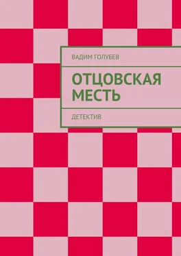 Вадим Голубев Отцовская месть. Детектив обложка книги