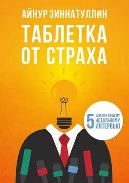 Айнур Зиннатуллин Таблетка от страха. 5 шагов к вашему идеальному интервью обложка книги