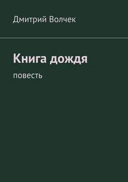 Дмитрий Волчек Книга дождя. Повесть обложка книги