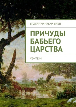 Владимир Макарченко Причуды бабьего царства. фэнтези обложка книги