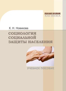 Клавдия Новикова Социология социальной защиты населения
