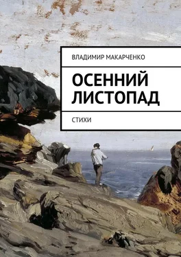 Владимир Макарченко Осенний листопад. Стихи обложка книги