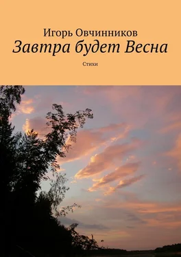 Игорь Овчинников Завтра будет Весна. Стихи обложка книги