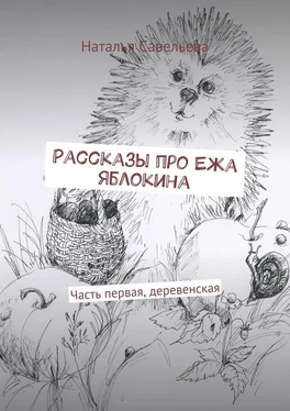 Наталья Савельева Рассказы про Ежа Яблокина. Часть первая, деревенская обложка книги