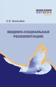 Светлана Шмелева Медико-социальная реабилитация обложка книги