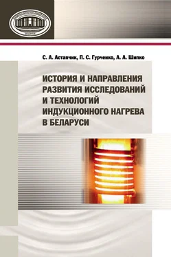 Станислав Астапчик История и направления развития исследований и технологий индукционного нагрева в Беларуси обложка книги