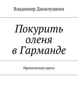 Владимир Данилушкин Покурить оленя в Гарманде. Ироническая проза обложка книги