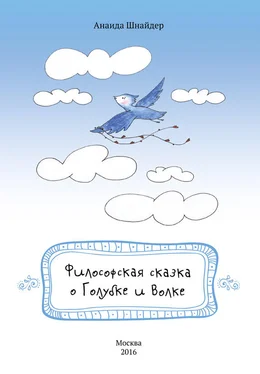 Анаида Шнайдер Философская сказка о Голубке и Волке обложка книги