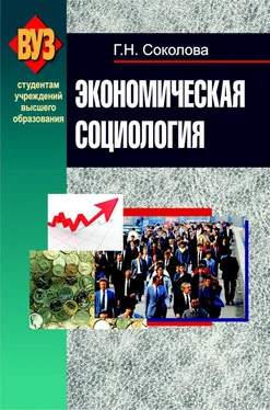 Галина Соколова Экономическая социология обложка книги