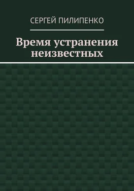 Сергей Пилипенко Время устранения неизвестных обложка книги