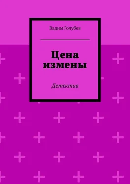 Вадим Голубев Цена измены. Детектив обложка книги