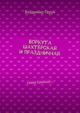 Владимир Герун Воркута шахтёрская и праздничная. Север Крайний… обложка книги