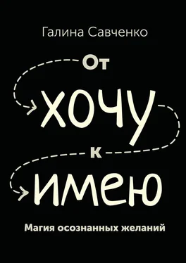 Галина Савченко От «хочу» к «имею». Магия осознанных желаний обложка книги