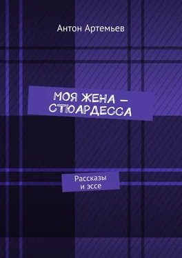 Антон Артемьев Моя жена – стюардесса. Рассказы и эссе обложка книги