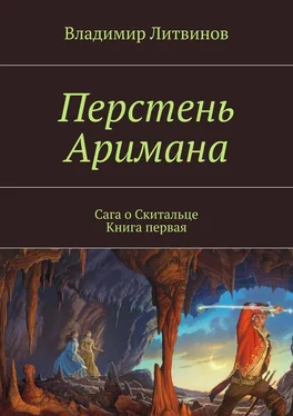Владимир Литвинов Перстень Аримана. Сага о Скитальце. Книга первая обложка книги