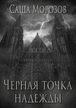 Саша Морозов Черная точка надежды обложка книги