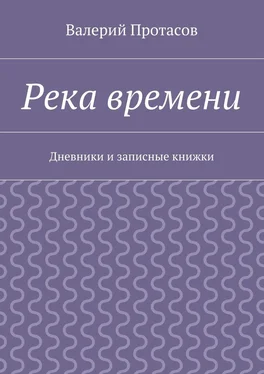 Валерий Протасов Река времени. Дневники и записные книжки обложка книги