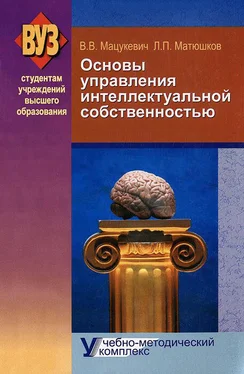 Владимир Мацукевич Основы управления интеллектуальной собственностью. Учебно-методический комплекс обложка книги