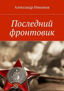 Александр Никонов Последний фронтовик обложка книги