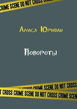 Алиса Юридан Повороты обложка книги