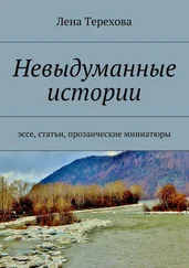 Лена Терехова - Невыдуманные истории. эссе, статьи, прозаические миниатюры