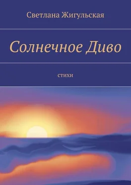 Светлана Жигульская Солнечное Диво. стихи обложка книги