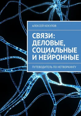 Алексей Кекулов Связи: деловые, социальные и нейронные. Путеводитель по нетворкингу обложка книги