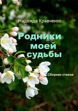 Надежда Кравченко Родники моей судьбы. Сборник стихов обложка книги